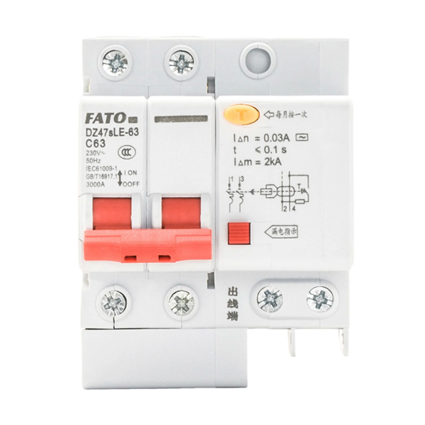 DZ47SLE-63 RCCB ELCB残留電流回路ブレーカー